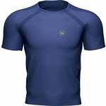 Compressport Training SS Tshirt M Sodalite/Primerose M Tekaška majica s kratkim rokavom