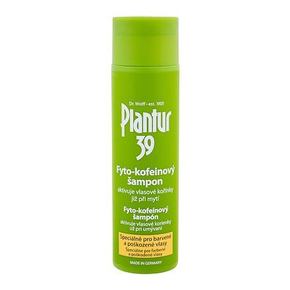 Plantur 39 Phyto-Coffein šampon za barvane lase za poškodovane lase proti izpadanju las 250 ml za ženske