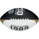 New Port Chicago Velika žoga za ameriški nogomet črno in belo Velikost krogle: št. 5