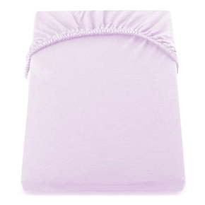 Svetlo vijolična elastična rjuha DecoKing Amber Collection
