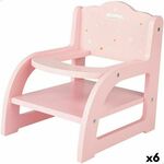 stolček za dojenčke woomax roza (6 kosov)