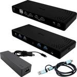 i-tec univerzalna priklopna postaja z dvojnim zaslonom 4K, Power Delivery 85 W i-tec polnilec USB-C 100 W
