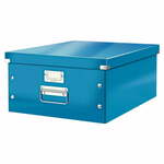 Modra škatla za shranjevanje Leitz Click&amp;Store, dolžina 48 cm