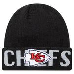 Kansas City Chiefs New Era Wordmark Black Cuff Knit zimska kapa