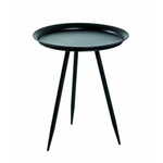 Mørtens Furniture Predalčna mizica Lemra, 54 cm, črna