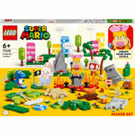 LEGO® Super Mario™ 71418 Set za ustvarjalce - ustvarjalna škatla