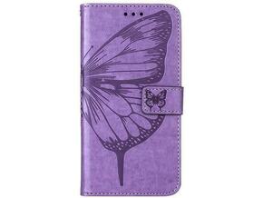 Chameleon Samsung Galaxy S23 FE - Preklopna torbica (WLGO-Butterfly) - vijolična