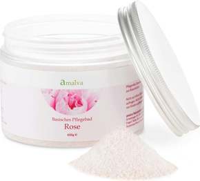 Amaiva Alkalna sol za kopel - Basenbad Rose - 600 g