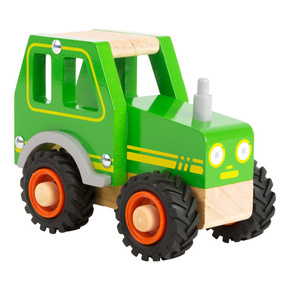 Leseni traktor Small Foot Green