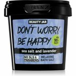 Beauty Jar Don't Worry, Be Happy relaksacijska sol za kopel z vonjem sivke 150 g