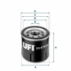 UFI 23.470.00 OLJNI FILTER