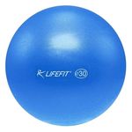 LIFEFIT Overball gimnastična žoga, 30 cm, modra