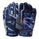 New England Patriots Wilson Stretch Fit Receivers Youth otroške rokavice