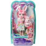 Mattel Enchantimals punčka z živaljo - Bree Bunny DVH87