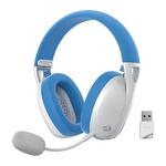 Redragon Ire H848 gaming slušalke, modre, bluetooth/brezžične, 10dB/mW, mikrofon