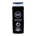 Nivea Men Active Clean gel za prhanje za telo, obraz in lase 500 ml za moške