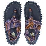 GUMBIES Japanke mornarsko modra Slingback