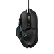 Logitech G502 Hero gaming miška, optični, žičen, 12000 dpi/16000 dpi/25600 dpi, 40G, 1ms, 1000 Hz, beli/rdeči/črni