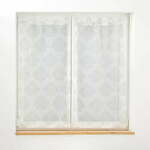 Bele prosojne zavese v kompletu 2 ks 60x120 cm Levita – douceur d'intérieur