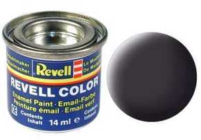 Barva emajla Revell - 32106: mat katransko črna (katranska podloga)