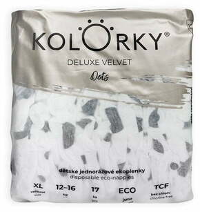 KOLORKY DELUXE VELVET eko plenice za enkratno uporabo z žametno površino