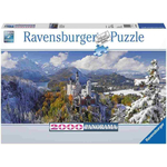 Ravensburger sestavljanka grad Neuschwanstein, 2000 delčkov
