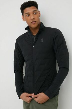 Športna jakna On-running Climate črna barva - črna. Športna jakna iz kolekcije On-running. Delno podložen model