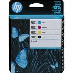 HP 6ZC73AE črnilo black & color/vijoličasta (magenta)/črna (black), 12.4ml