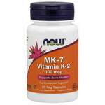 Vitamin K2 (MK7) NOW, 100 ug (60 kapsul)