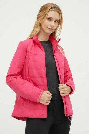 Športna jakna Icebreaker MerinoLoft roza barva - roza. Športna jakna iz kolekcije Icebreaker. Delno podložen model
