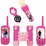 Lexibook Pustolovski set z walkie talkieji Barbie