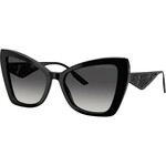 Dolce & Gabbana DG4489 501/8G ONE SIZE (55) Črna/Siva