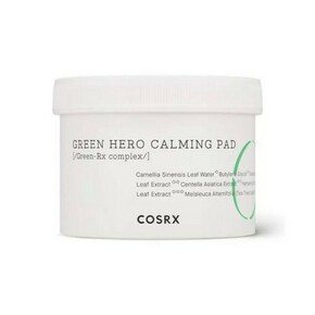 Cosrx One Step Green Hero Calming intenzivno revitalizacijske blazinice s pomirjajočim učinkom 70 kos