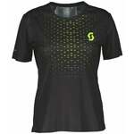 Scott RC Run SS Womens Shirt Black/Yellow XS Tekaška majica s kratkim rokavom