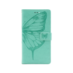 Chameleon Samsung Galaxy A12 - Preklopna torbica (WLGO-Butterfly) - turkizna