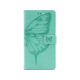 Chameleon Samsung Galaxy A12 - Preklopna torbica (WLGO-Butterfly) - turkizna