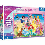 WEBHIDDENBRAND TREFL Puzzle Super Shape XL Disney Princesses: Pink World 160 kosov