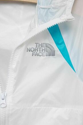 Otroška jakna The North Face bela barva - bela. Otroški jakna iz kolekcije The North Face. Prehoden model