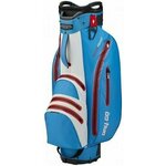 Bennington Dry GO 14 Grid Orga Water Resistant With External Putter Holder Cobalt/White/Red Golf torba Cart Bag