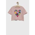 Gap Otroške Majica organic srdce XXL