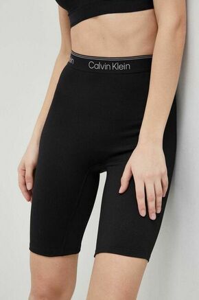 Kratke hlače za vadbo Calvin Klein Performance CK Athletic črna barva - črna. Kratke hlače za vadbo iz kolekcije Calvin Klein Performance. Model izdelan iz materiala