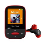 SanDisk Clip Sport, 16GB/32GB/4GB/8GB modri/rdeči/rozi/rumeni/črni FM
