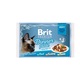 Brit Premium Cat Delicate Fillets in Gravy Dinner Plate - 340 g