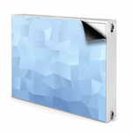 tulup.si Pokrov radiatorja Modra abstrakcija 110x60 cm