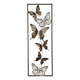 Stenska kovinska dekoracija Mauro Ferretti Butterflies, dolžina