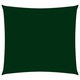Senčno jadro oksford blago kvadratno 2x2 m temno zeleno