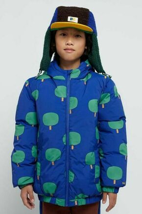 Otroška jakna Bobo Choses - modra. Otroški jakna iz kolekcije Bobo Choses. Podložen model