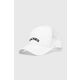 Kapa s šiltom Dickies SHAWSVILLE TRUCKER bela barva, DK0A4YPG - bela. Kapa s šiltom vrste baseball iz kolekcije Dickies. Model izdelan iz materiala z nalepko.