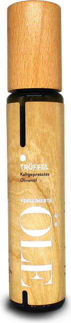 Oljčno olje v leseni embalaži - Tartufi