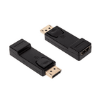 Cabletech Adapter Displayport M. - HDMI Ž., črna barva